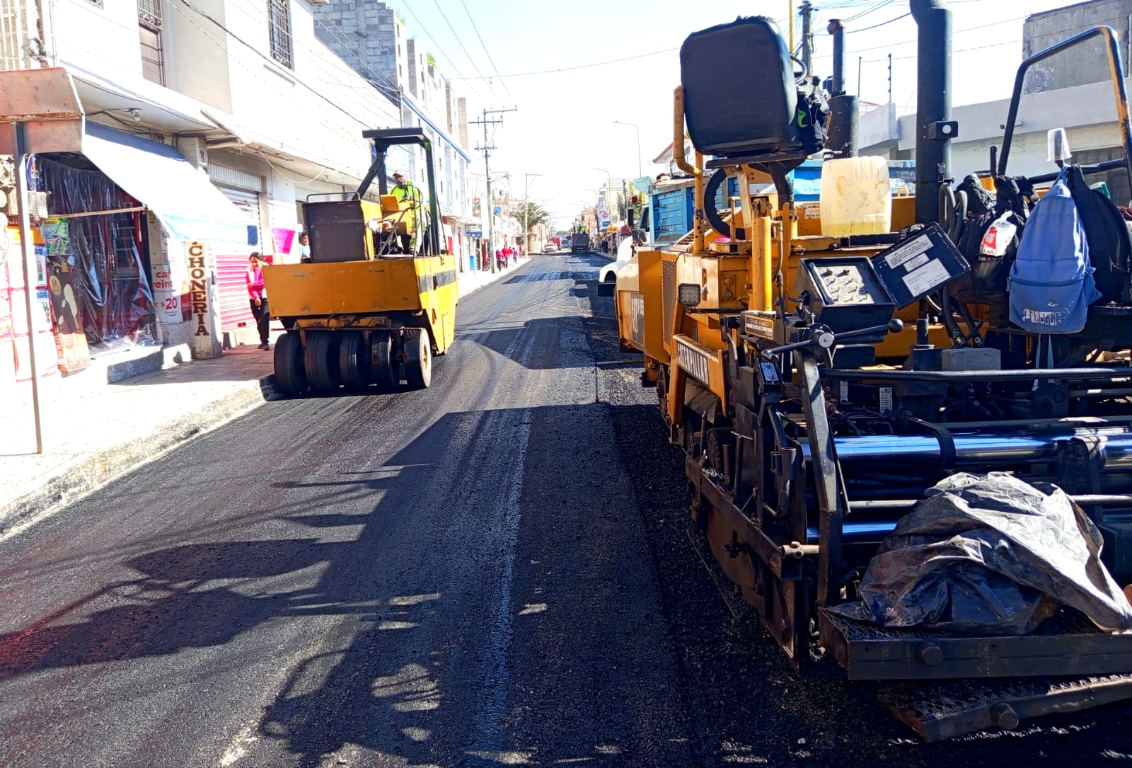 Blanca Angulo anuncia avance en la rehabilitación de la calle Amador Carrasco